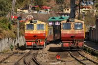 Reisen mit Peter Diesellok Indien Schmalspur Meterspur Eisenbahnfreunde Formsignal