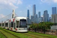 Reisen mit Peter_China_Guangzhou_Strassenbahn_Stra&szlig;enbahn_Tram_Stra&szlig;enbahnreisen_Stra&szlig;enbahnreise_13