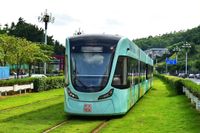 Reisen mit Peter_China_Guangzhou_Strassenbahn_Stra&szlig;enbahn_Tram_Stra&szlig;enbahnreisen_Stra&szlig;enbahnreise_16