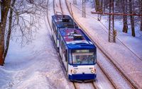 Stra&szlig;enbahn Tram Lettland Winter Riga Liepaja Daugavpils Reisen mit Peter Strassenbahnreisen Eisenbahnreisen Erlebnisreisen Fotoreisen 06