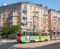 Stra&szlig;enbahn Tram Lettland Winter Riga Liepaja Daugavpils Reisen mit Peter Strassenbahnreisen Eisenbahnreisen Erlebnisreisen Fotoreisen 12